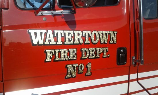 Vehicle crashes into water-filled ditch between Watertown and Florence