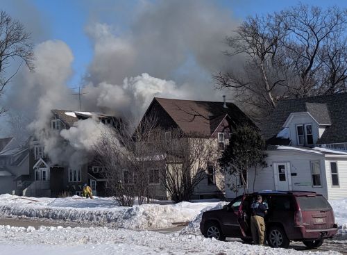Man dead in Brookings home explosion, fire  (Audio)