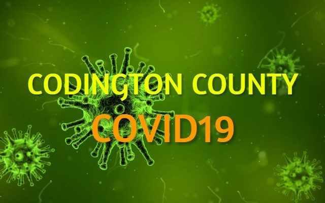 Codington County’s active case count of COVID-19 stands at fourteen
