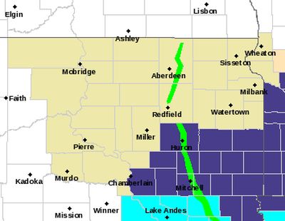 Freeze Warning issued for tonight for parts of east-central South Dakota, west-central Minnesota  (Audio)