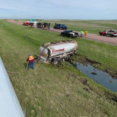 Semi crash blocks Interstate 90 for seven hours; thousands of gallons of diesel fuel spilled