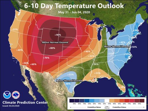 June expected to bring warm temperatures to South Dakota  (Audio)