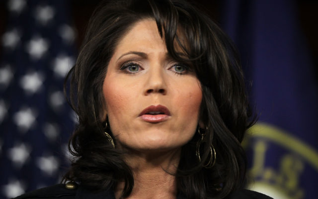 Man arrested at Trump rally with South Dakota’s Noem