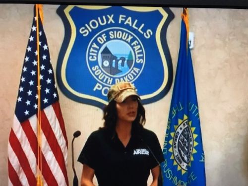 Noem: “Our police were attacked, property was destroyed, violence will not be tolerated in South Dakota”  (Audio)