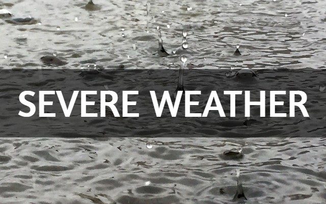 Overnight sees severe weather in the area