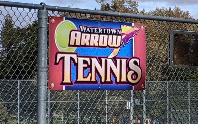 Arrow tennis splits at Brookings Jamboree