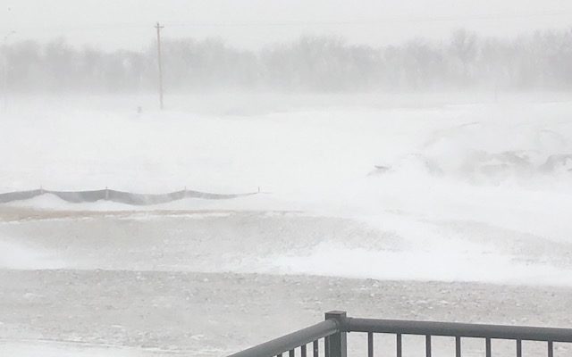 Blizzard conditions expected to continue today  (Audio)
