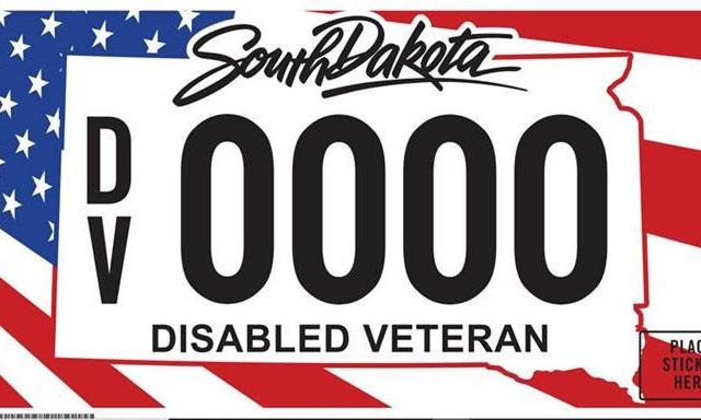 Disabled veterans and disabled persons will see new South Dakota license plate design in 2021