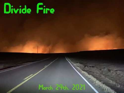 Perkins County fire consumes estimated 7,000-8,000 acres  (Audio)