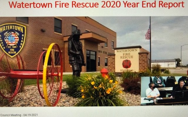 Watertown Fire Rescue reports increased calls for service in 2020  (Audio)