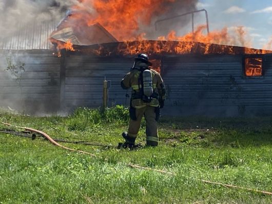 Watertown Fire Rescue fights barn fire north of Castlewood