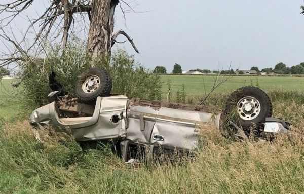 Two injured in Watertown rollover crash
