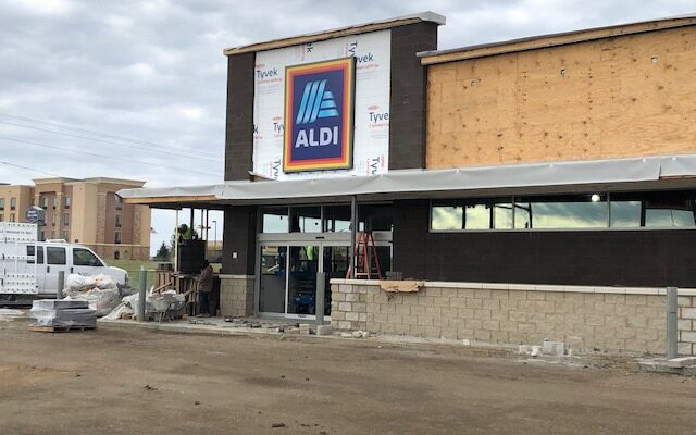 Construction on Watertown’s Aldi store progresses; winter opening planned