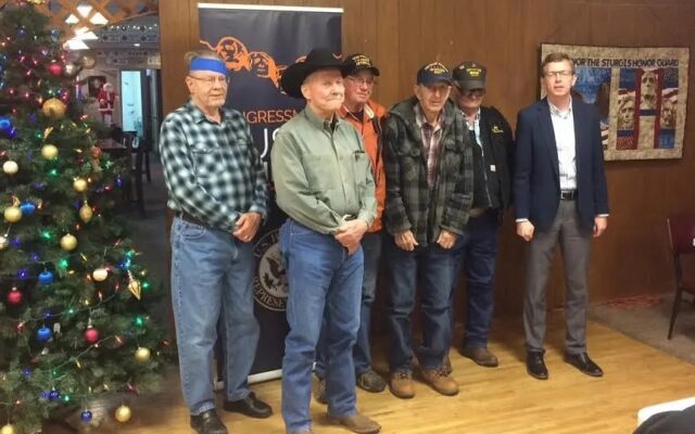 South Dakota veterans receive heroes salute from Congressman Dusty Johnson (Audio)