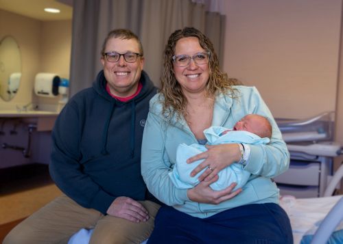Prairie Lakes Hospital welcomes first newborn of 2022