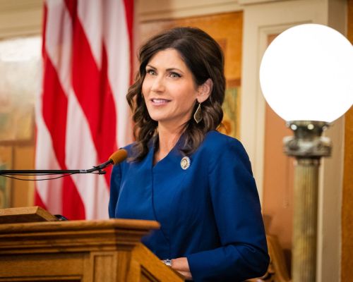 Gov. Noem makes another pitch for grocery tax repeal  (Audio)