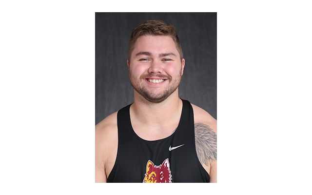 Berg a five time NSIC Field Athlete of the Week