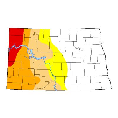 More than half of North Dakota in drought conditions