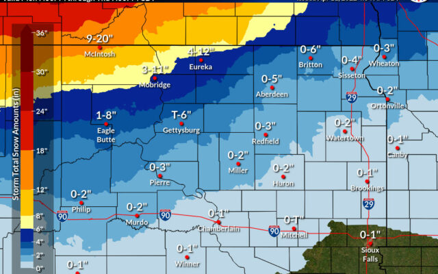 Unsettled weather pattern will bring snow, wind to Northern Plains this week  (Audio)