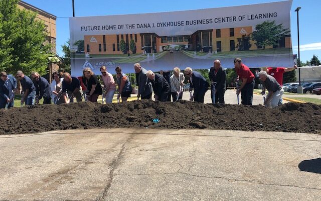 Groundbreaking held on LATC’s Dana J. Dykhouse Business Center of Learning  (Audio)