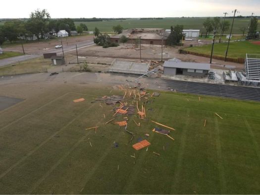 Salem, South Dakota picking up the pieces from storm damage (Audio)