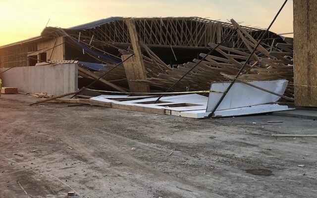 BREAKING: Ten workers injured in dairy barn collapse near Summit  (Audio)