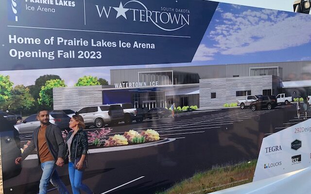 Groundbreaking held on Watertown’s new Prairie Lakes Ice Arena  (Audio)