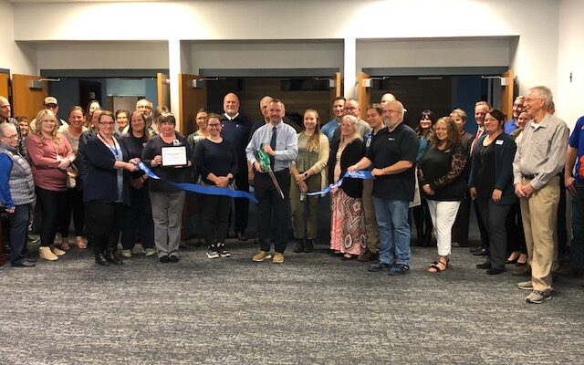 Great Plains Lutheran High School cuts ribbon on expansion  (Audio)