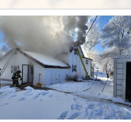 Home southwest of Watertown destroyed by fire