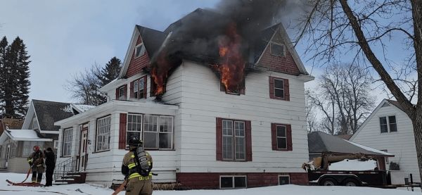 Fire damages Watertown home