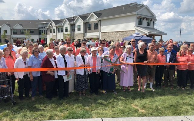 Ribbon cutting held at Watertown’s new Village of Harmony Hill  (Audio)