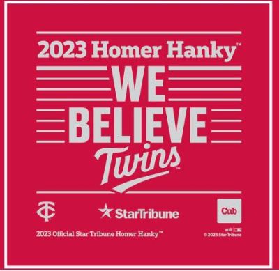 AL Central Division Champion Minnesota Twins unveil new Homer Hanky