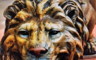 Watertown PD says stolen lion statue recovered