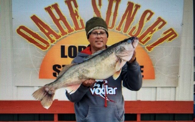 Angler lands record setting South Dakota walleye