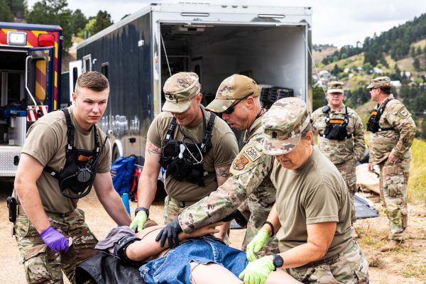 SD National Guard trains with SURF Emergency Response Team